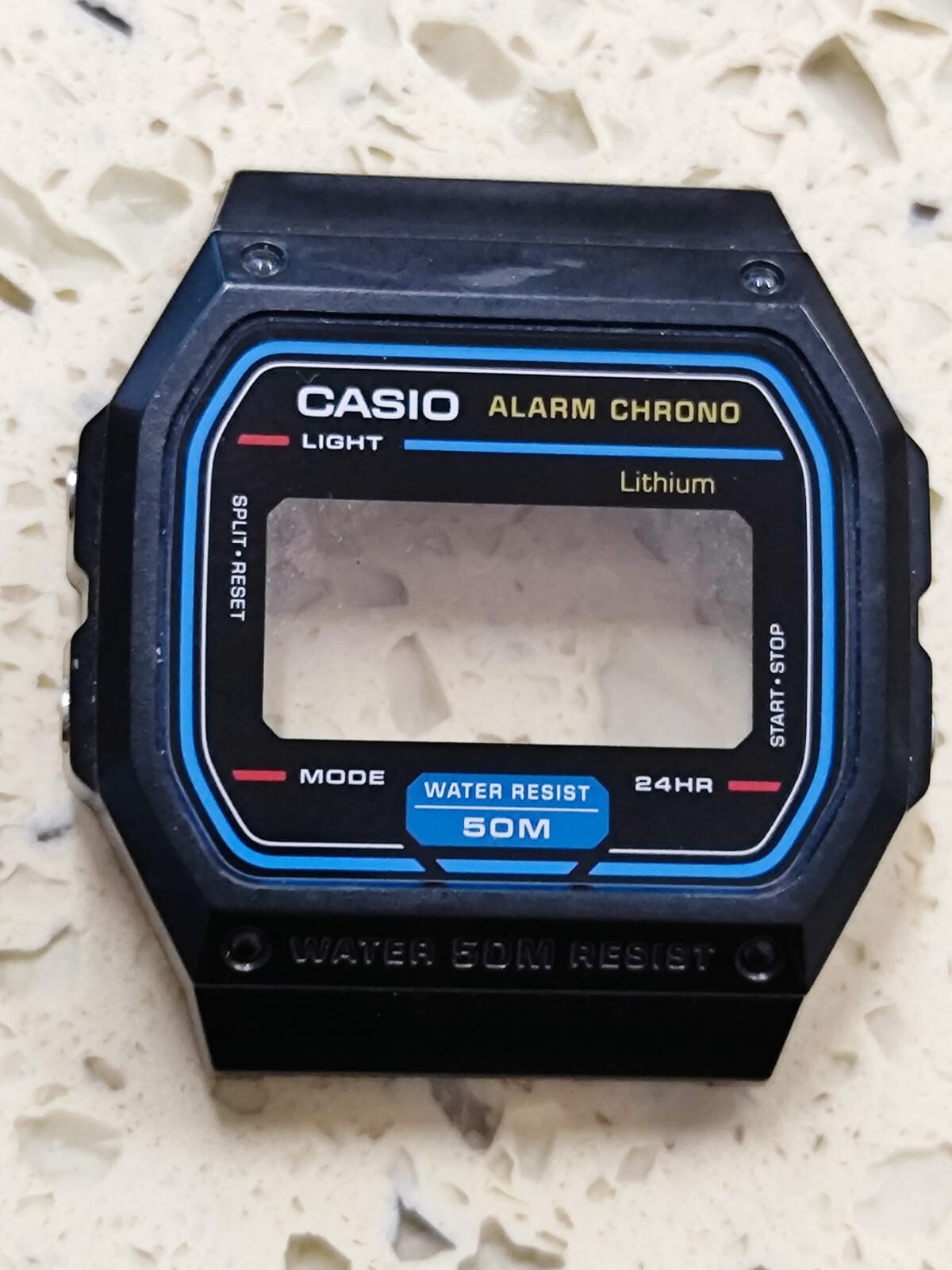 Rear CASIO F-91W Part CASE . NOS Original Vintage