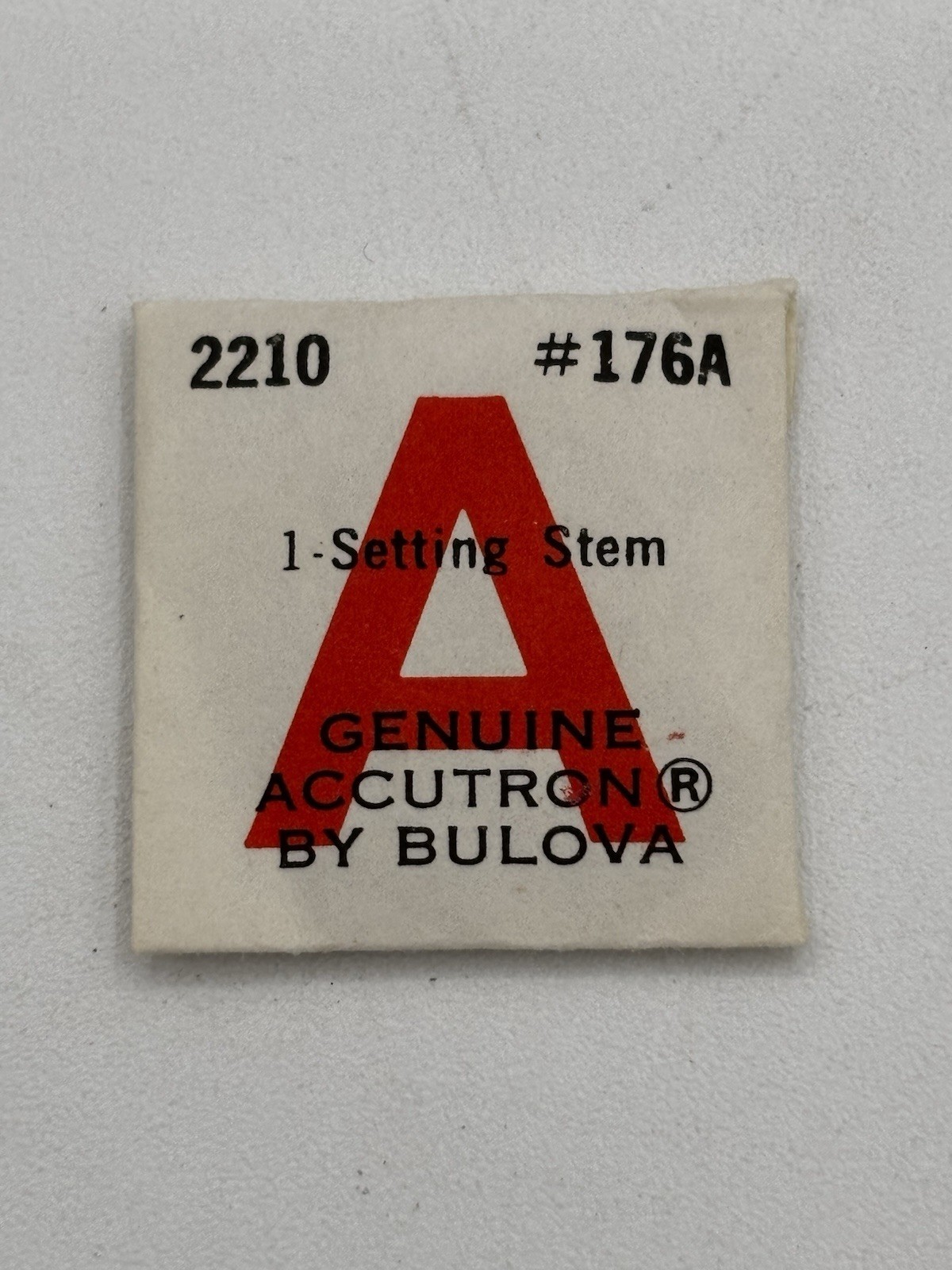 Accutron Bulova 2210 Setting Stem #176A NOS
