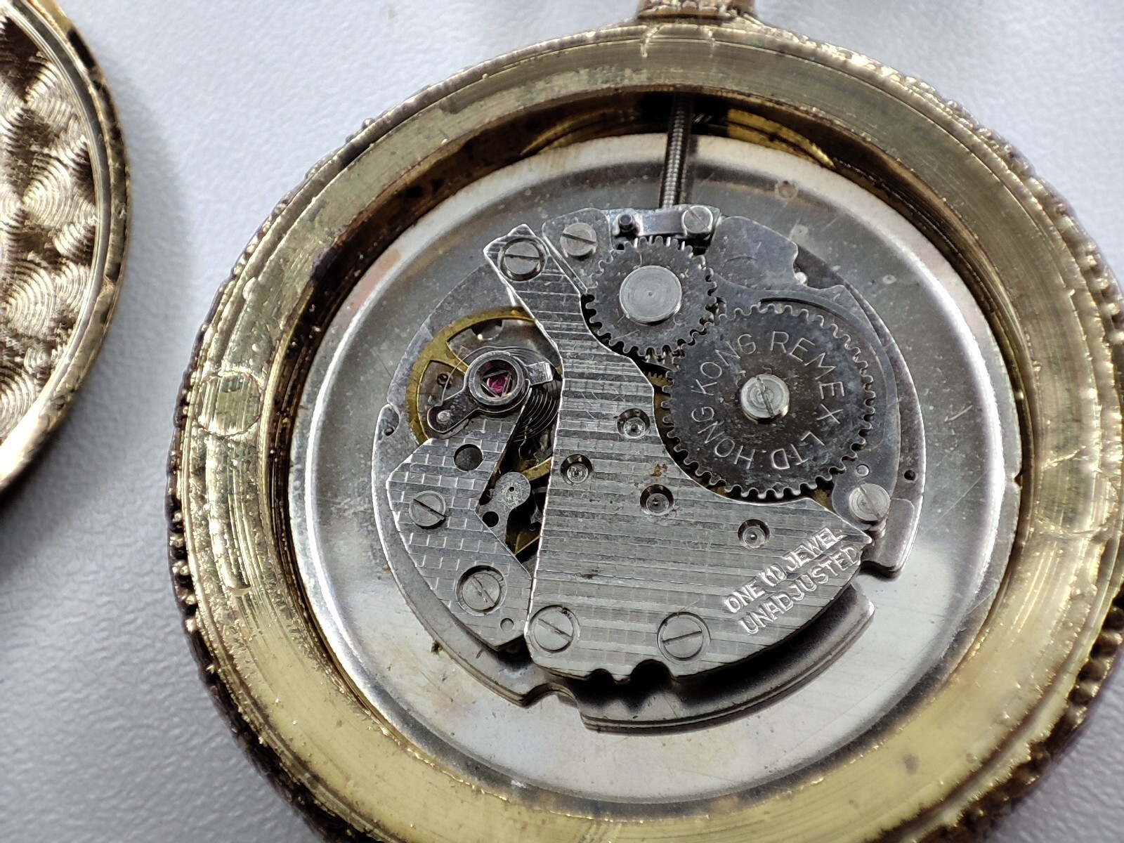 eagle prefect pocket Watch parrenin AP 2640D remex 46.6 mm – for parts