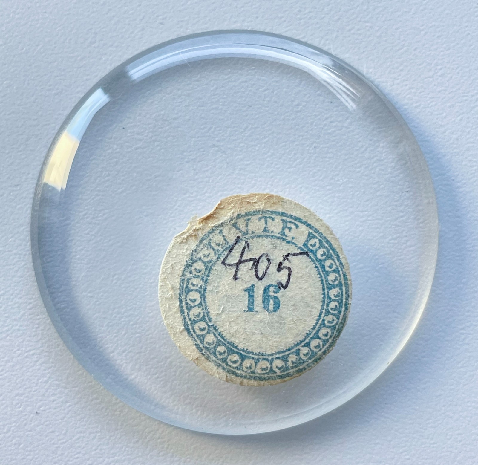 Vintage VTF Acrylic Watch Crystal 405 40.3mm 16 Size Round Domed Parts NOS