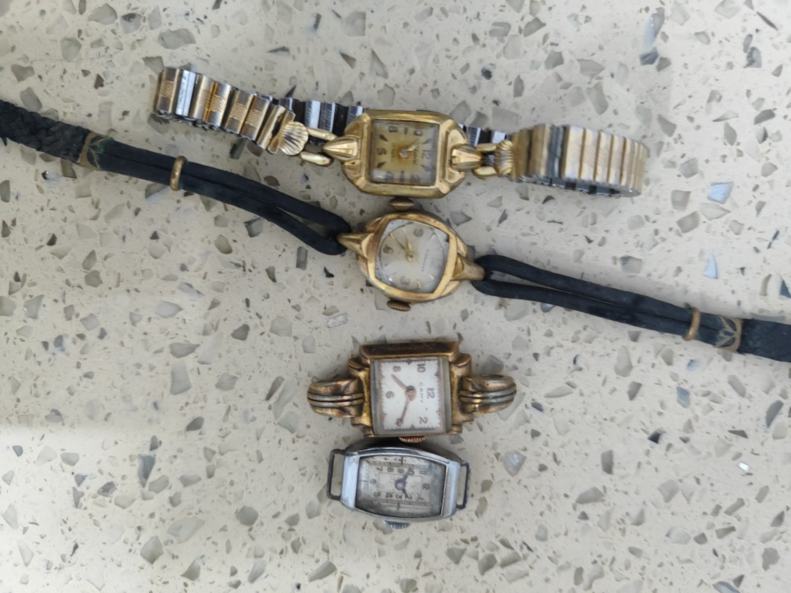Lot Vintage 1950 Swiss Made Hand-Wind LADY Watches –CAMY/Junghans/ Diehl