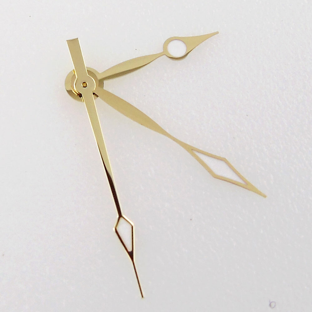 NH35A NH36A NH38A Gold Watch Hands For 7s26 4r35 Movement Green Lume New Arrival