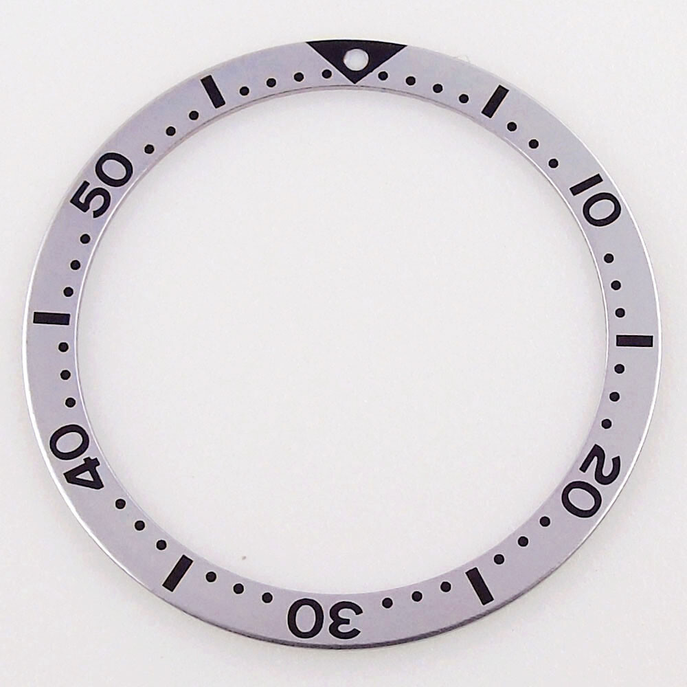 Aluminum Flat Watch Bezel Insert 39mm*32mm For 45mm Watch Case Bezel Ring Parts