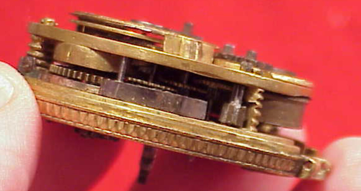 VERGE FUSEE 44MM JON ENBERGER 1792 LAUFEN GERMANY REPEATER POCKET WATCH MOVEMENT