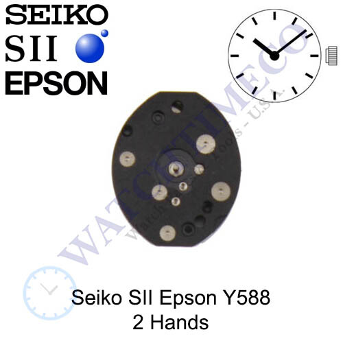 Genuine Seiko SII Epson Y588 Watch Movement fits Citizen 3220, Miyota 3N21 3N20