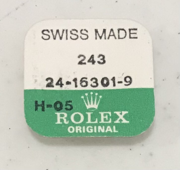 Genuine Rolex Cellini 3585-9 Crown 24-16301-9 – New Sealed Package
