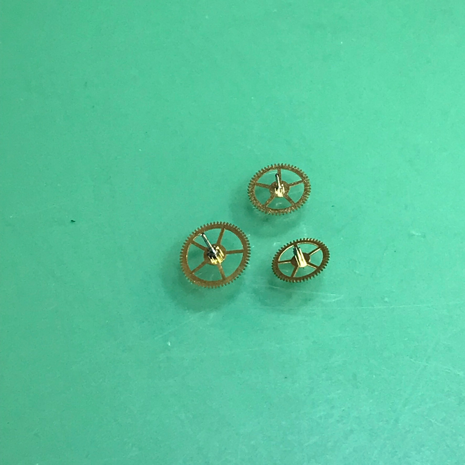 Gruen Cal. 210 Power Train Wheels Original Watch Parts V37
