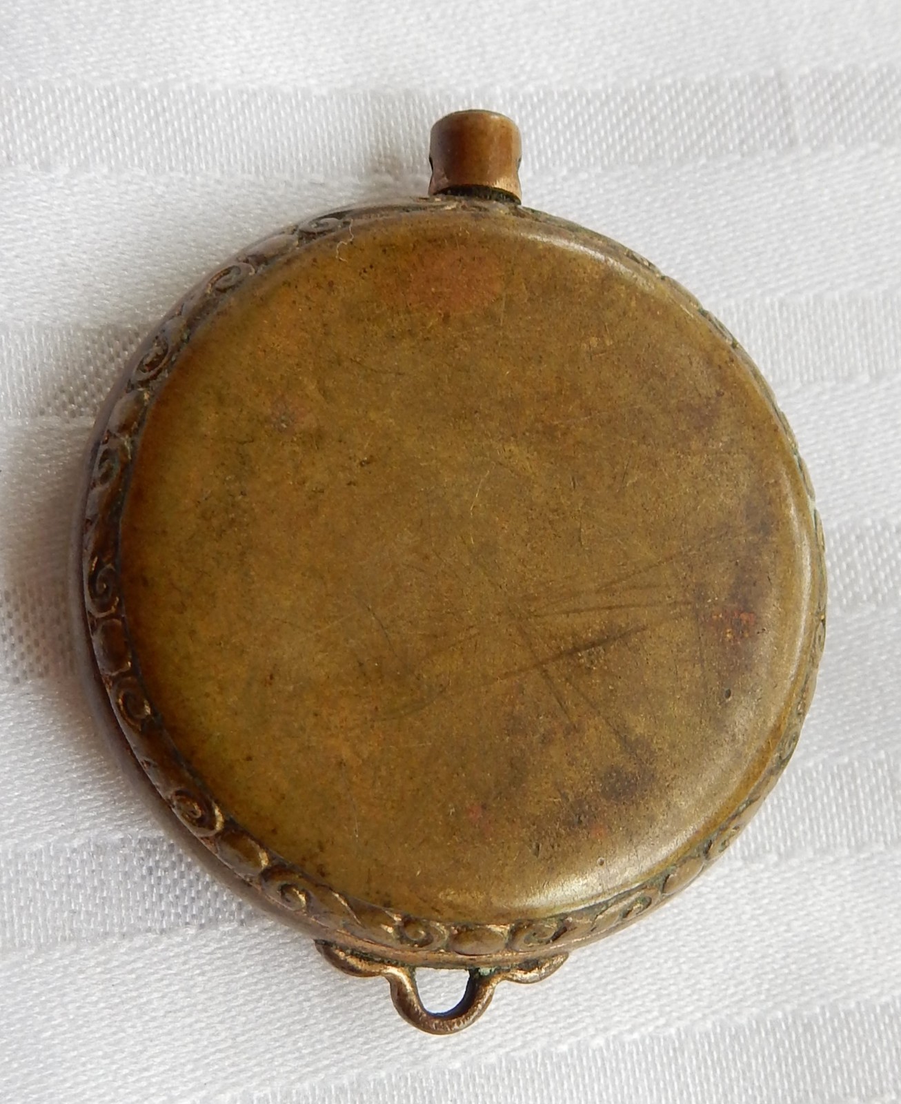 Vintage Swiss Flambeau Watch Co. Adele Ladies Pendant Pocket Watch for Parts