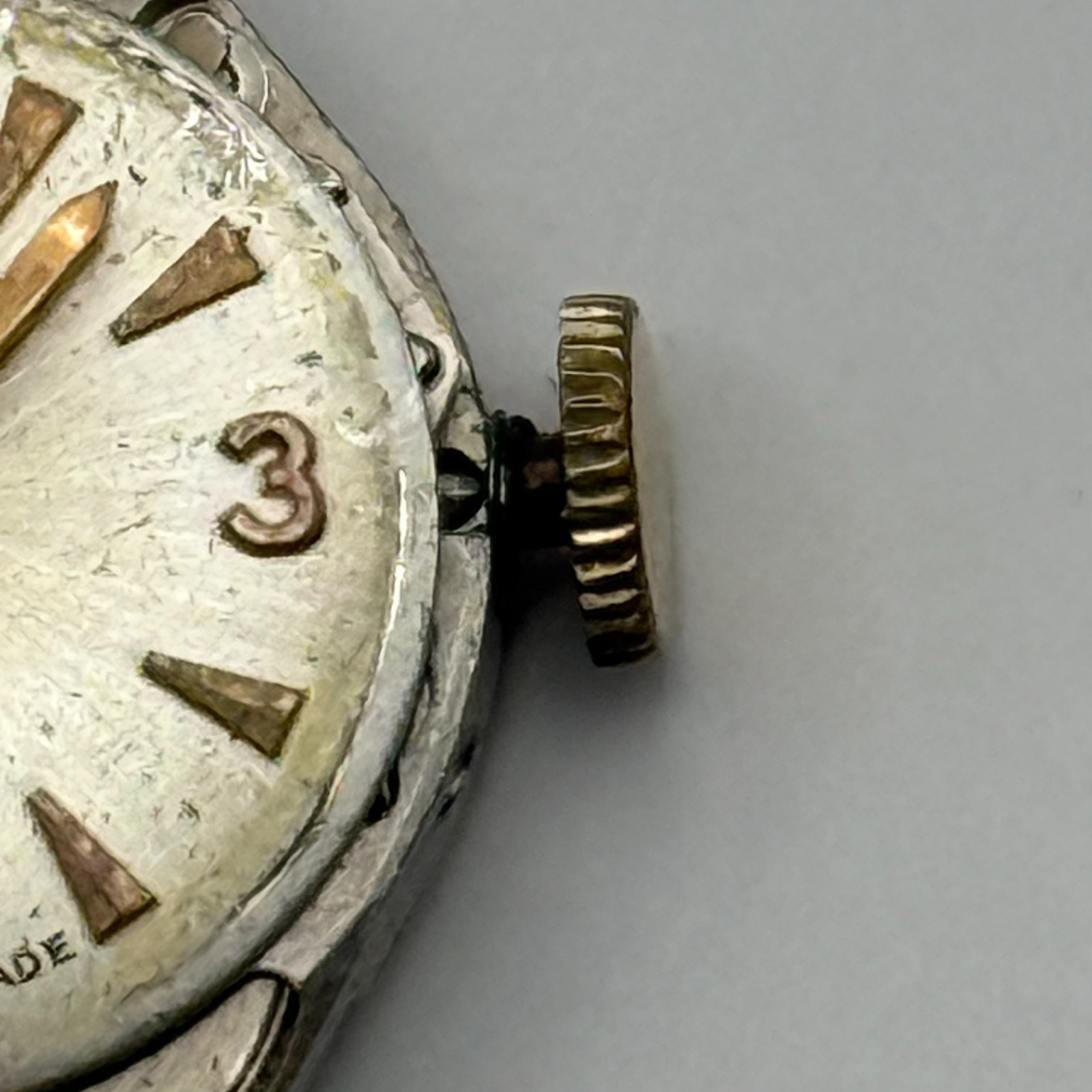 Standard ST 69 Watch Movement Rotary Swiss 17 Jewels Manual Wind Parts 15.2mm