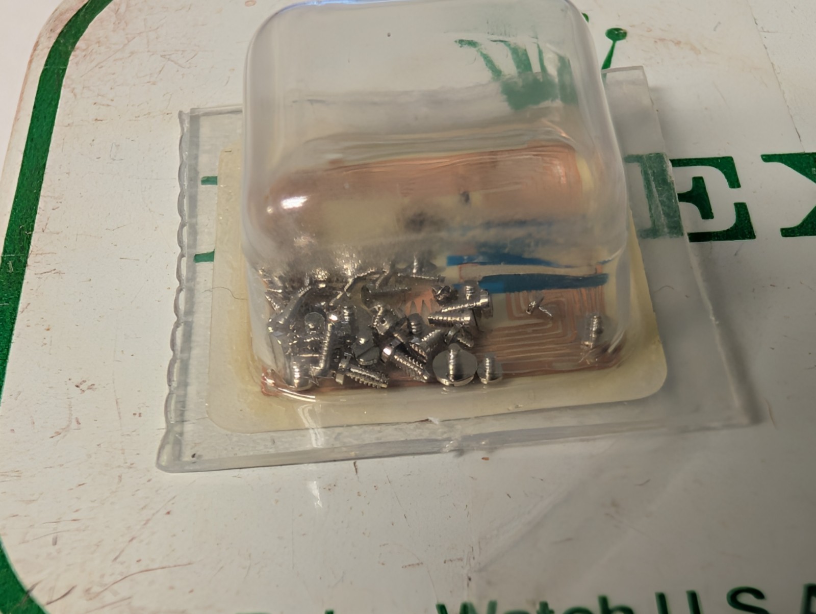 Genuine Rolex Daytona 4130-5000 Set Of Screws New Factory Sealed in Blister Pack