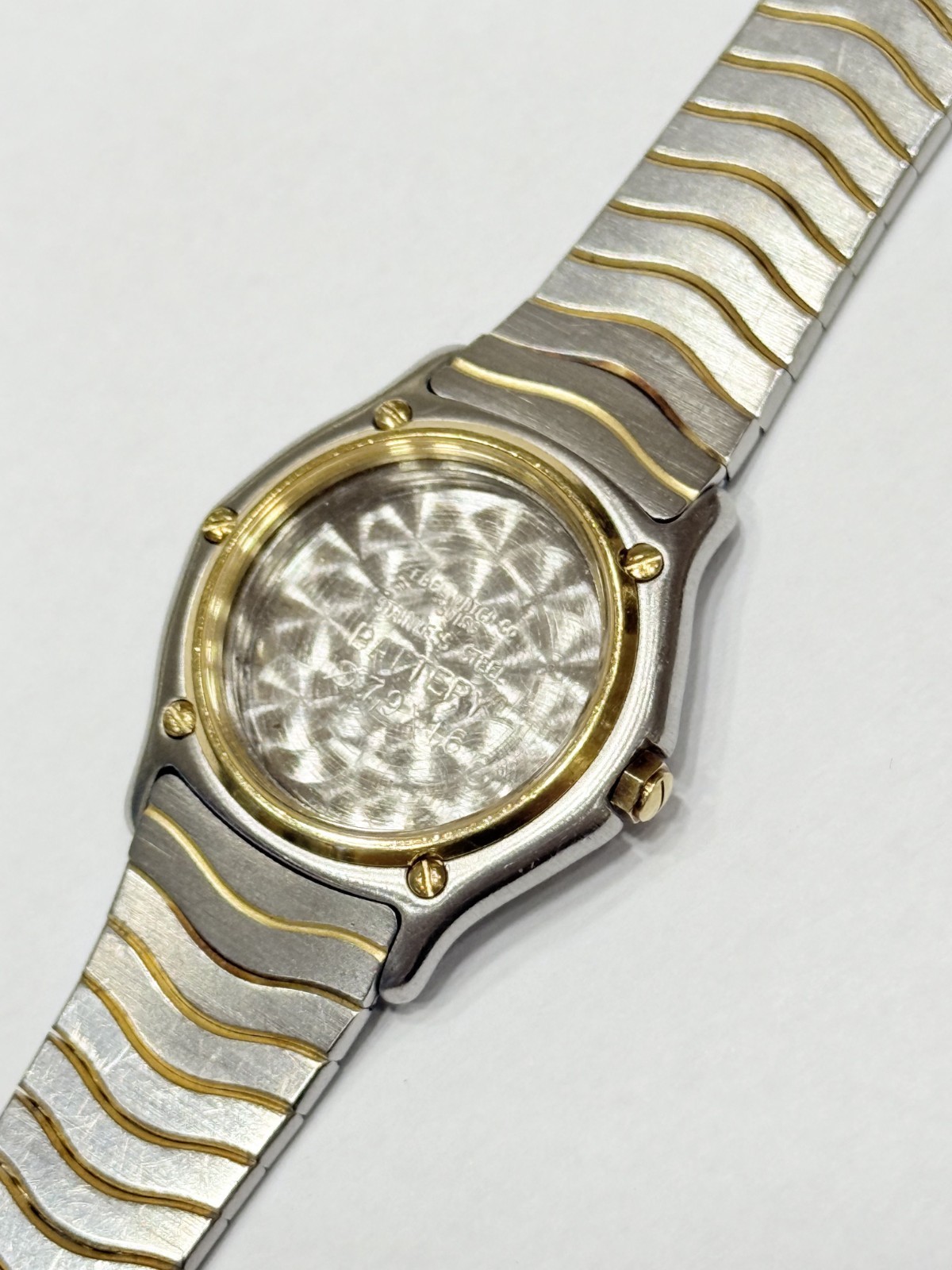 Ebel Sport Classic Watch 18190 Case & Bracelet Parts Gold & Steel Swiss 26mm
