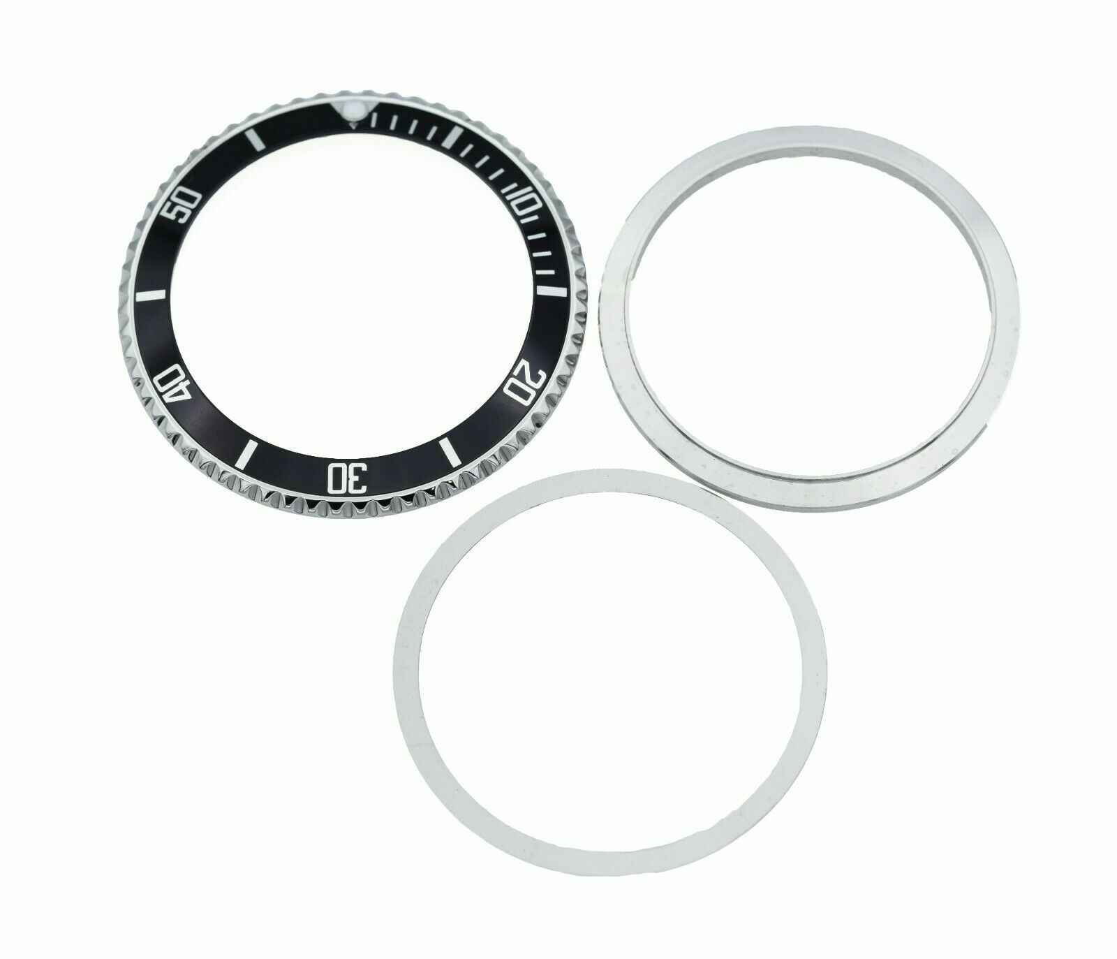 Black Insert, Bezel, Spring, Retainer Ring For Rolex Submariner 5513 5512