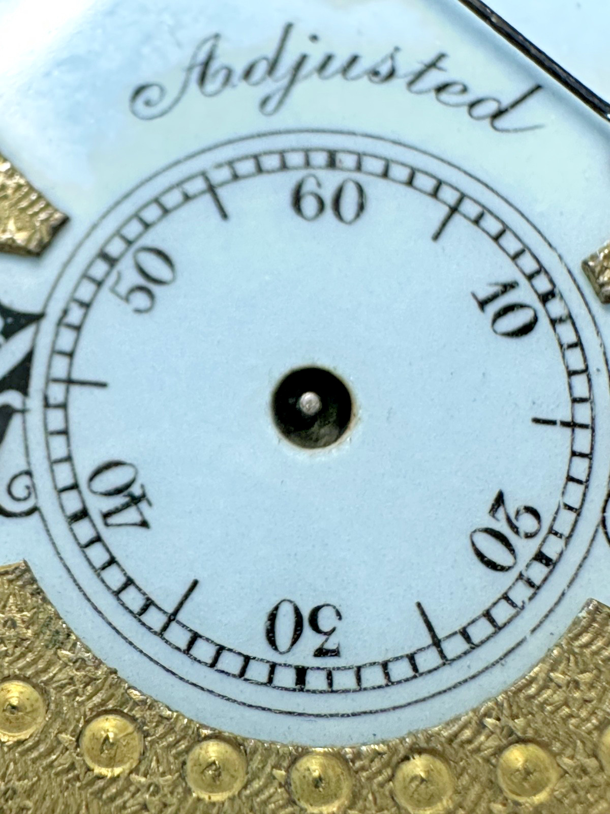 ANTIQUE H W CO SPECIAL HIGHLY JEWELED SWISS WATCH BODY FOR PARTS N209