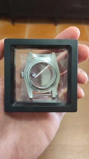 36mm 39mm Steel Watch Case Sapphire Crystal for NH35 NH36 SKX007 Mod