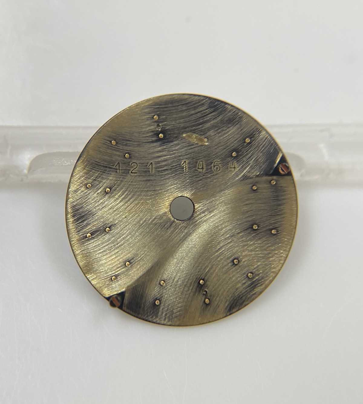 Genuine Rolex 24mm Oyster Perpetual Cal. 2130/2230 Black/Gold Stick Dial