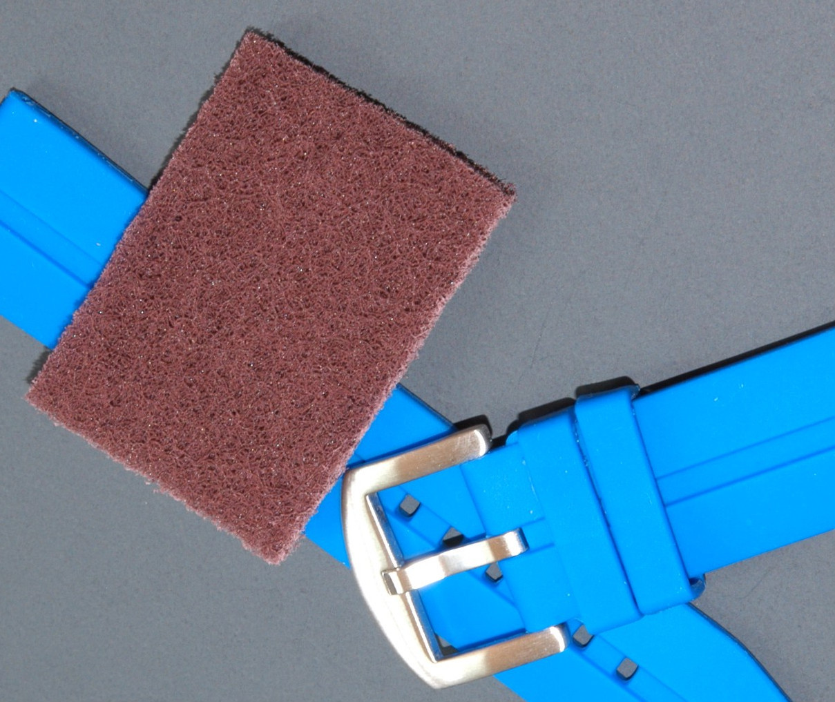 Satin / Brushed Refinishing Pad for Fossil Brushed Steel Watch