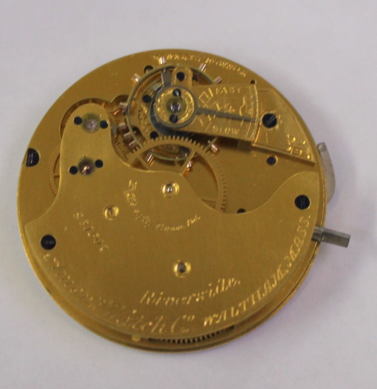 American Watch Company Pocket Watch 11j Movement Dial and Hands