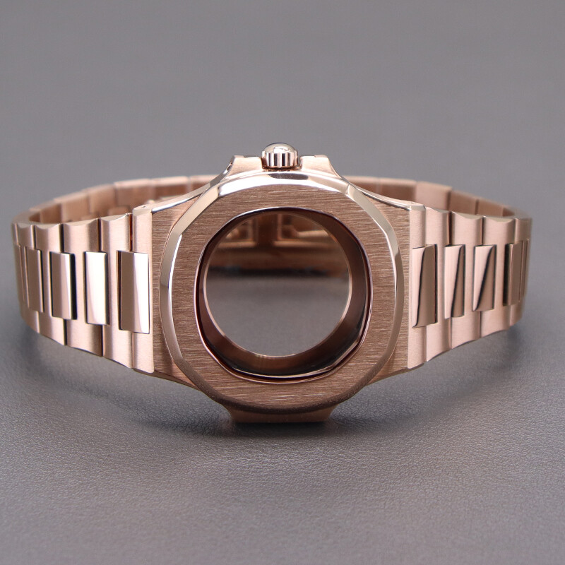 39.5mm Sterile Watch Case And Strap Stainless Steel For Seiko Nh35 Nh36 Movement