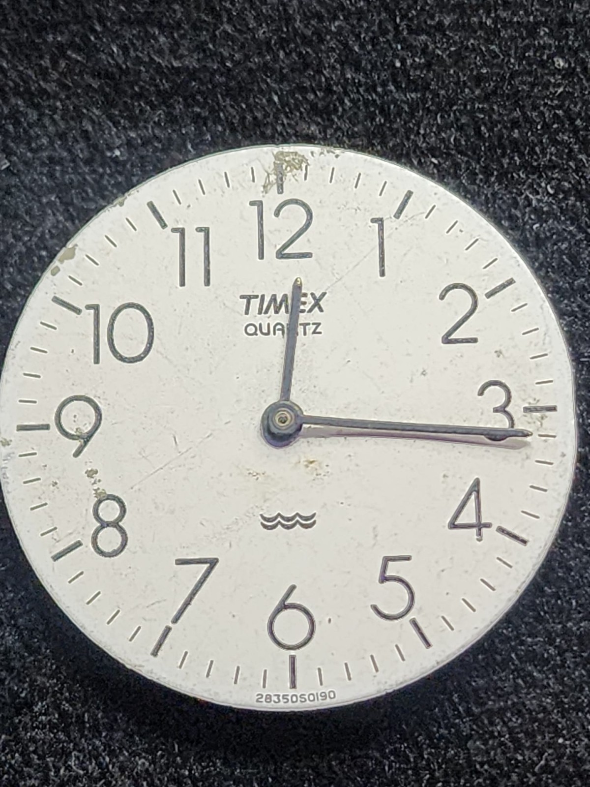 Timex Quartz Watch Movement Great Britain 7 Jewels – Parts Repair Vintage