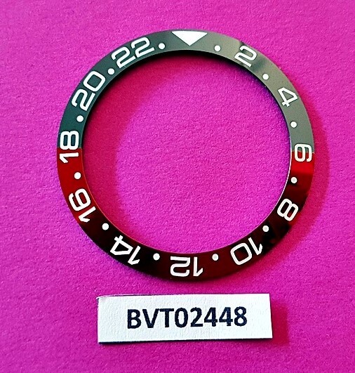SEIKO COKE BLACK RED GMT CERAMIC BEZEL SLANT INSERT SEA URCHIN SNZF17 BVT02448