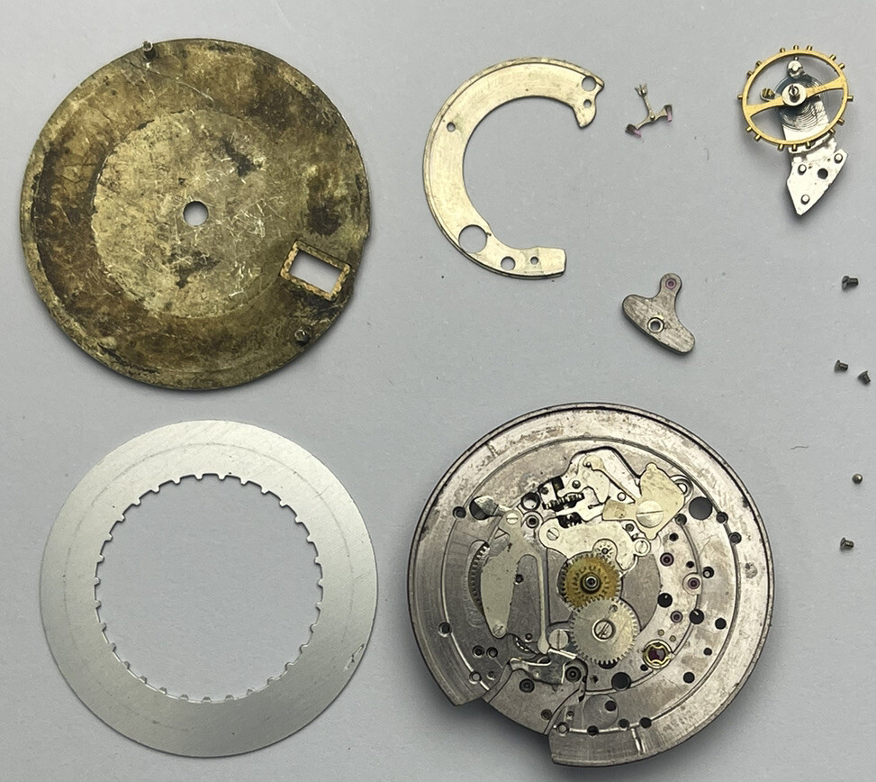 Vintage Mido As Automatic, Incomplete Spare Parts