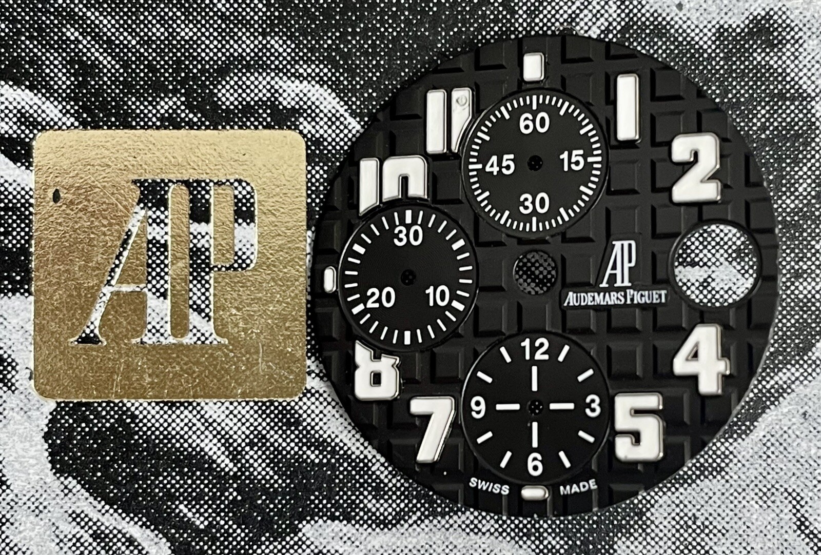 Audemars Piguet Royal Oak Offshore Black Dial Chronograph White Arabic 26170ST