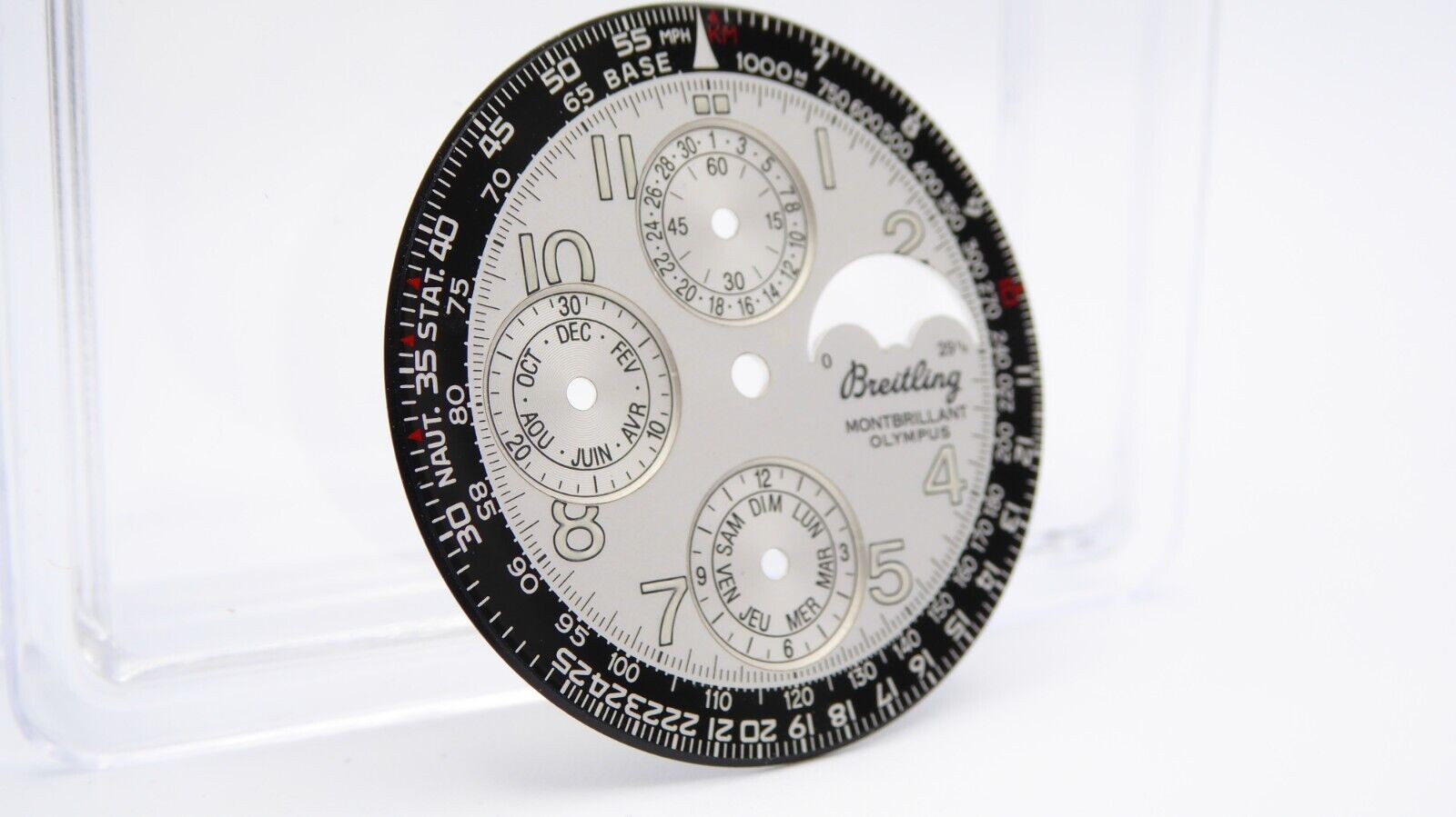 Breitling Montbrillant Olympus Navitimer – Silver Dial, A19350
