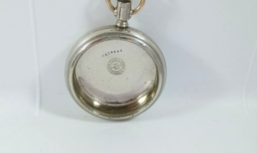 54MM 18s FAHYS Refined Polished Pocket Watch Case-Parts