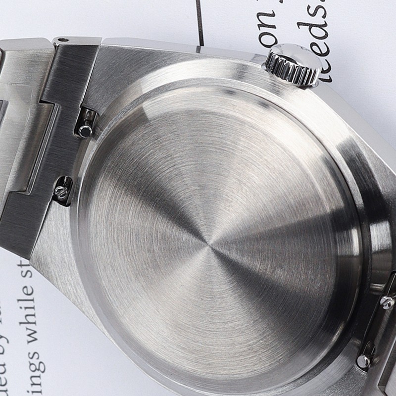 FEIYASHI Sapphire 40mm Oyster Watch Case BAND Silvery Steel For Seiko NH35 NH36