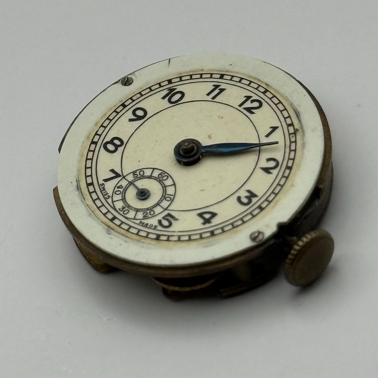 Ebosa Watch Movement Sub Seconds Swiss Manual Wind Vintage Parts Repair 21.9mm