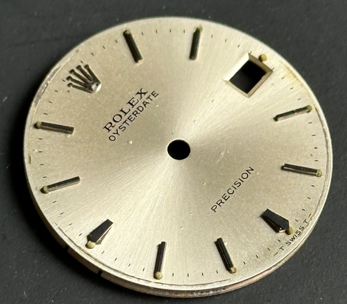Vintage Rolex Oysterdate Watch Dial For 6466