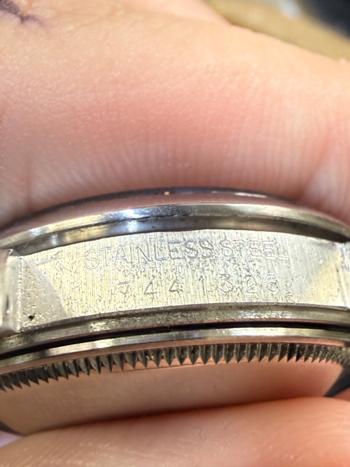 Genuine Rolex 15000 Oyster Perpetual Date 34mm SS Case w/Crystal Case Back OEM