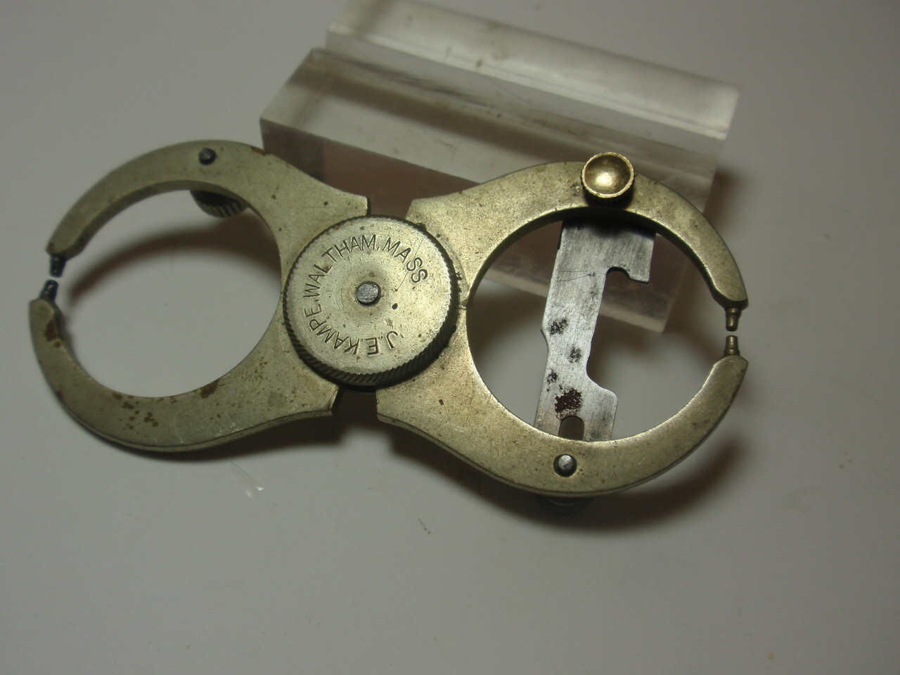 J E Kampe-Wal Tham- Masswatch Balance Truing &Poising Calipe Watch Tool #HMS60