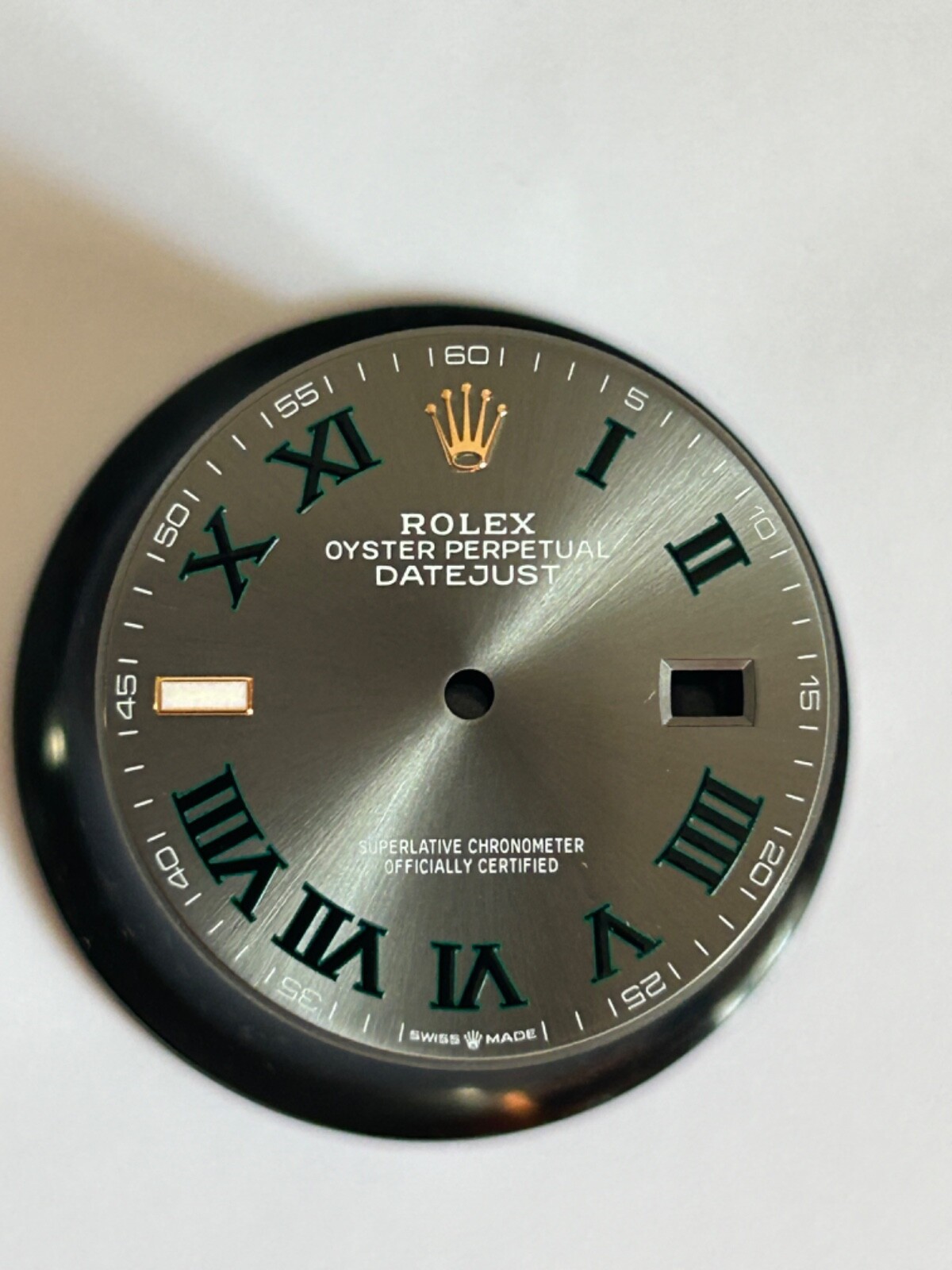 NEW Original Rolex Wimbledon 126231 Datejust 36mm Two-Tone Rose Gold Dial