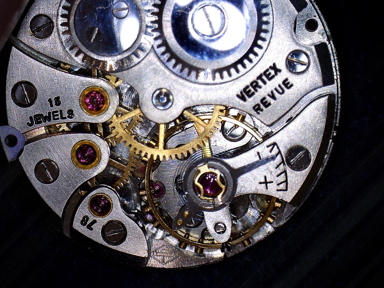 Vertex , Revue, Msr, Gt 78 Watch Movement Parts – Choose From List * used *