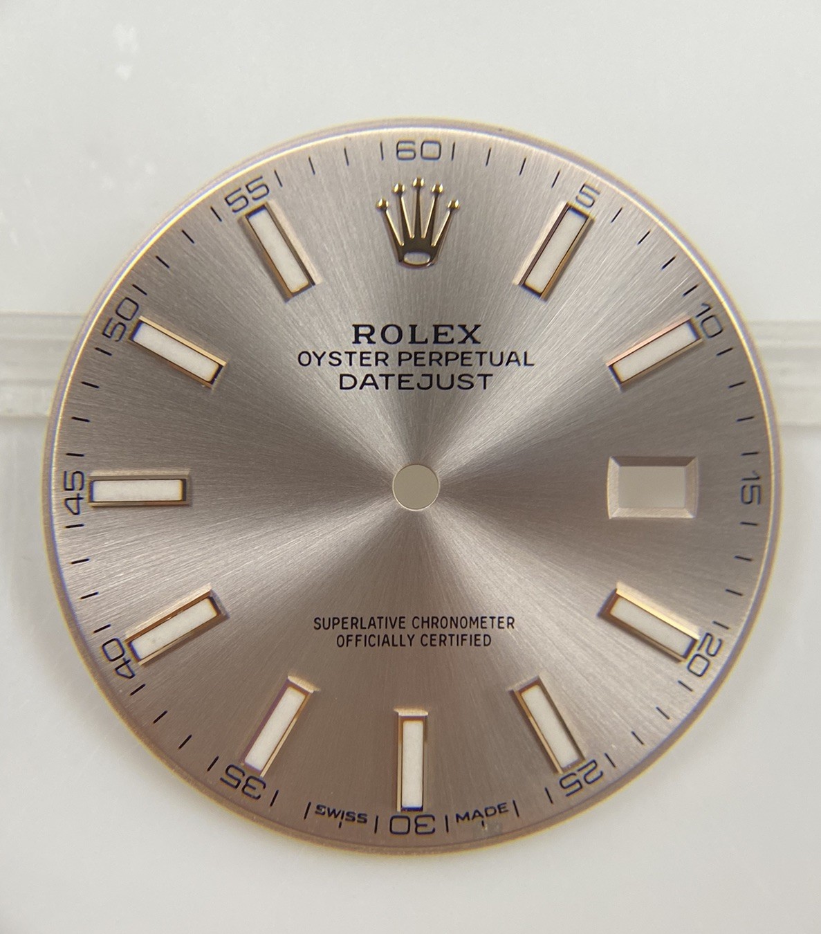 Original Rolex 41m Datejust 126331 126301 Rose Gold Pink Dial