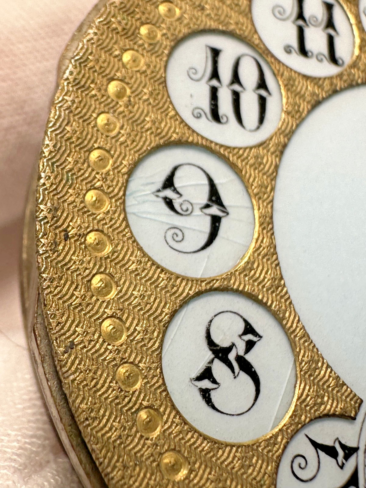 ANTIQUE H W CO SPECIAL HIGHLY JEWELED SWISS WATCH BODY FOR PARTS N209