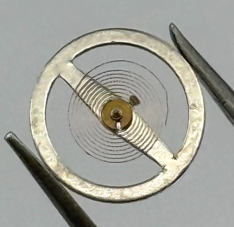 OC R7 Balance Wheel Complete And Spring 10½’’’ Renata 1534 Watch Movement Parts
