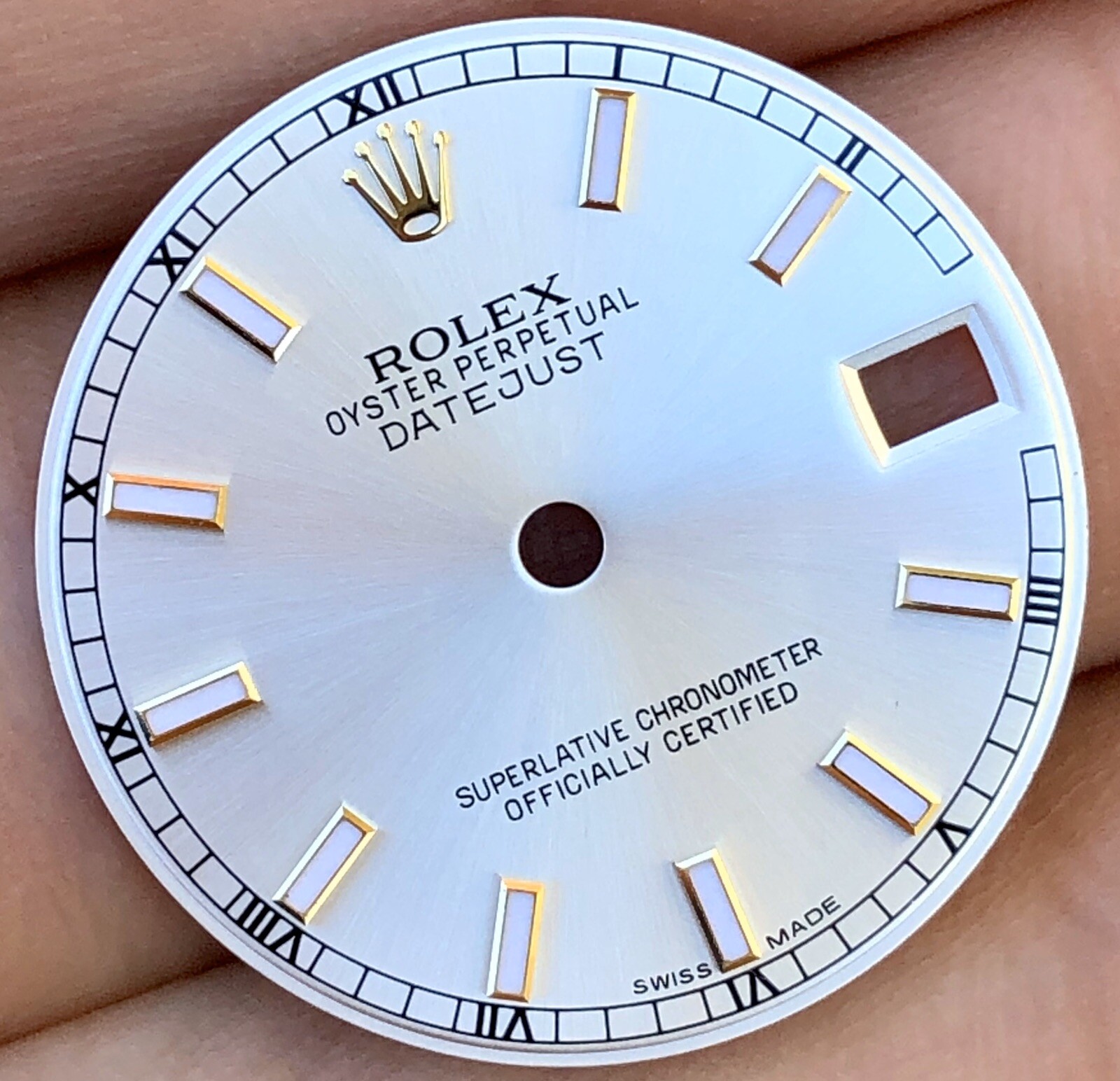 Rolex Lady DateJust Beige Index Dial 31 mm ORIGINAL