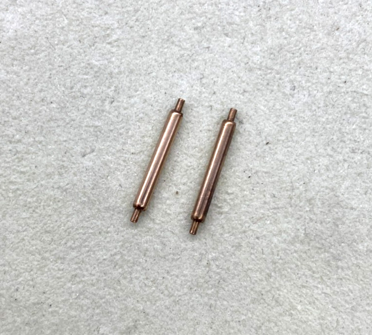 Rolex 18k Yellow Gold Datejust 13mm Spring Bar Watch Case Pins 6917 / 69178