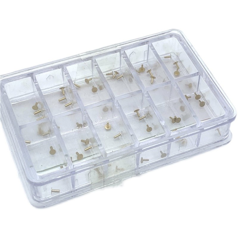 60pcs Multi Sizes Dial Feet Stickers Watch Movement Repair Watch Spare Parts A