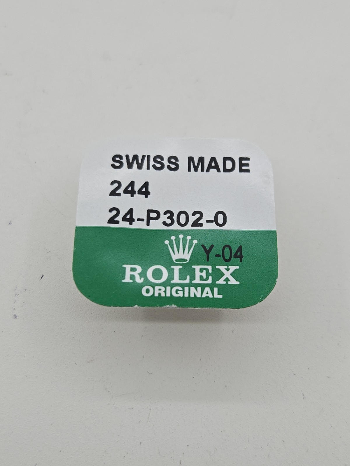 Rolex Pusher P302 0, Daytona, Stainless Steel, NOS