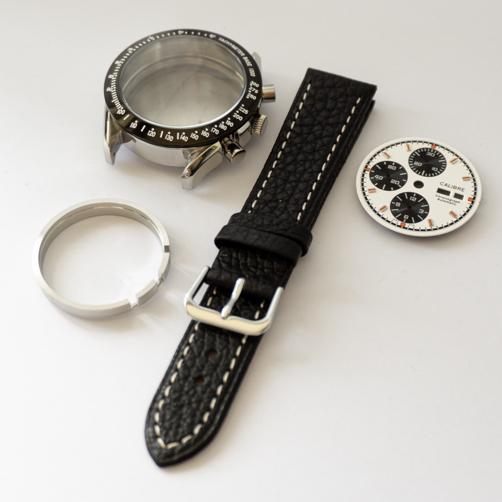 Chronograph ETA Valjoux 7750 Case Watch Kit / Watchkit / Kit DIY Watch Case