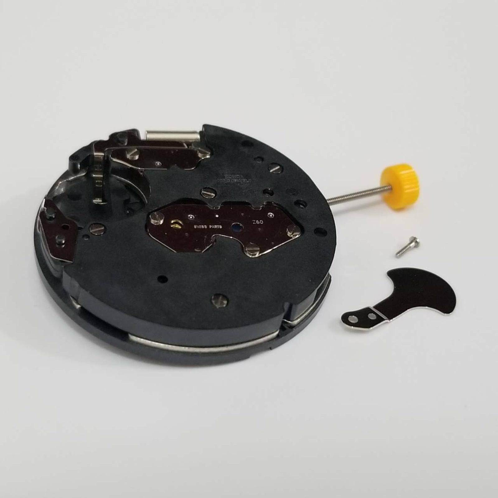 Date @ 4 Quartz Watch Movement With Stem Replacement Parts For Swiss Ronda Z60