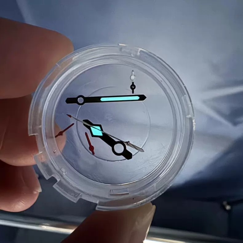DIY Watch Part Kit For 7750 Movement HydroConquest 41mm SS Case+Dial+Hands+Strap