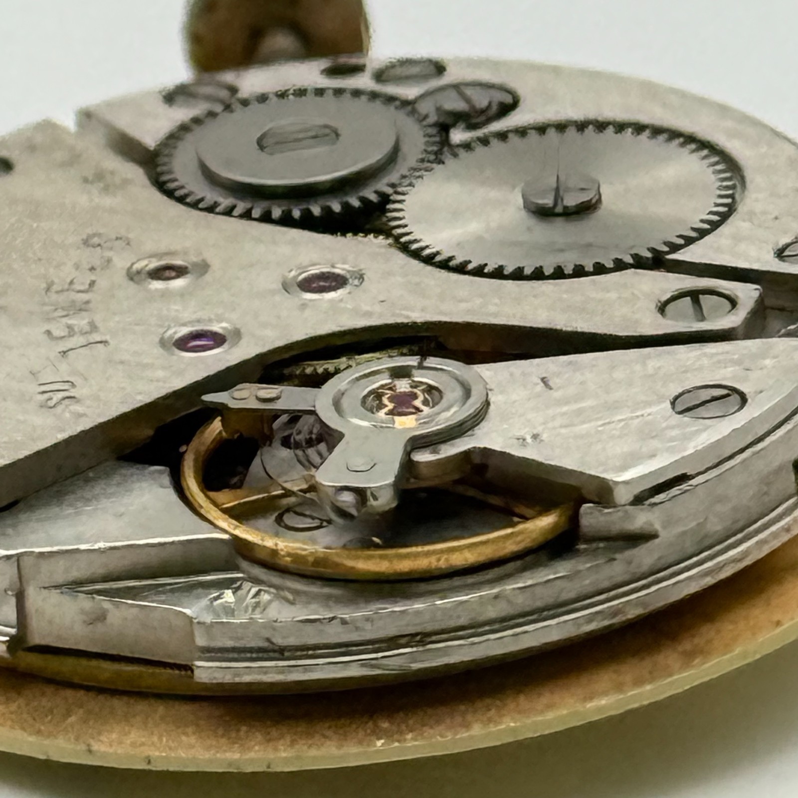 Poljot 2614.2H Watch Movement Sekonda Soviet 17 Jewels Parts Repair 26.4mm