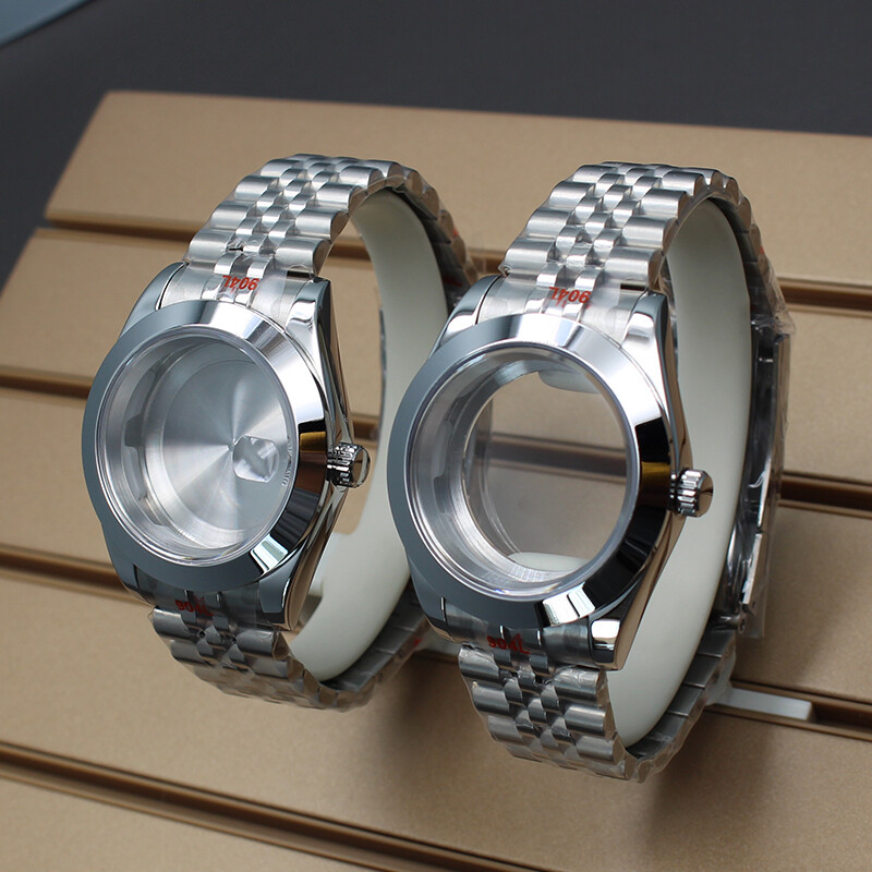 36mm/40mm Explorer Watch Case+Jubilee Bracelet Stainless Steel Sliding Buckle