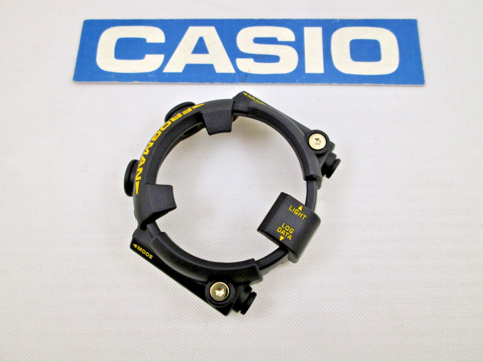 Genuine Casio G-Shock Frogman I.C.E.R.C GW-8200K black resin watch bezel