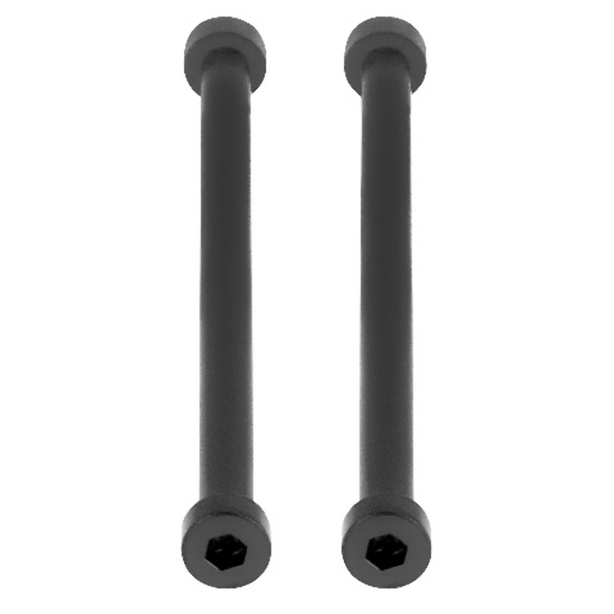 2 SET TUBE & SCREW FOR BELL & ROSS BR-03-92 03-94 LEATHER RUBBER STRAP BLACK