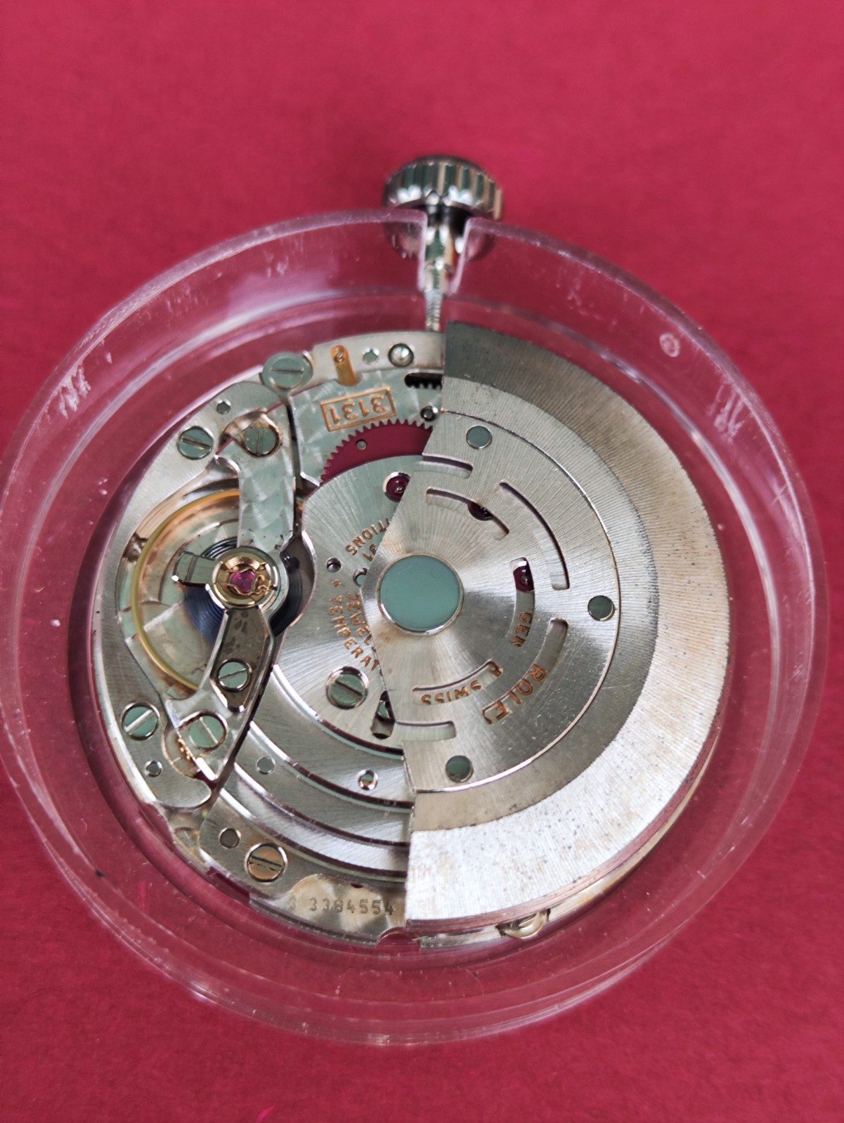 ROLEX Movement CAL 3131 Working _3900 161